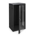 HAING 27U Network Cabinet, 600 x 600 x 1390mm, Glass Door, Dual Fans, 6-Port PDU and Shelf