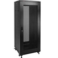 HAING 42U Network Server Cabinet, 600 x 600 x 2000mm, Glass Door, Fan, 3 Shelves, 6-Port PDU and Casters