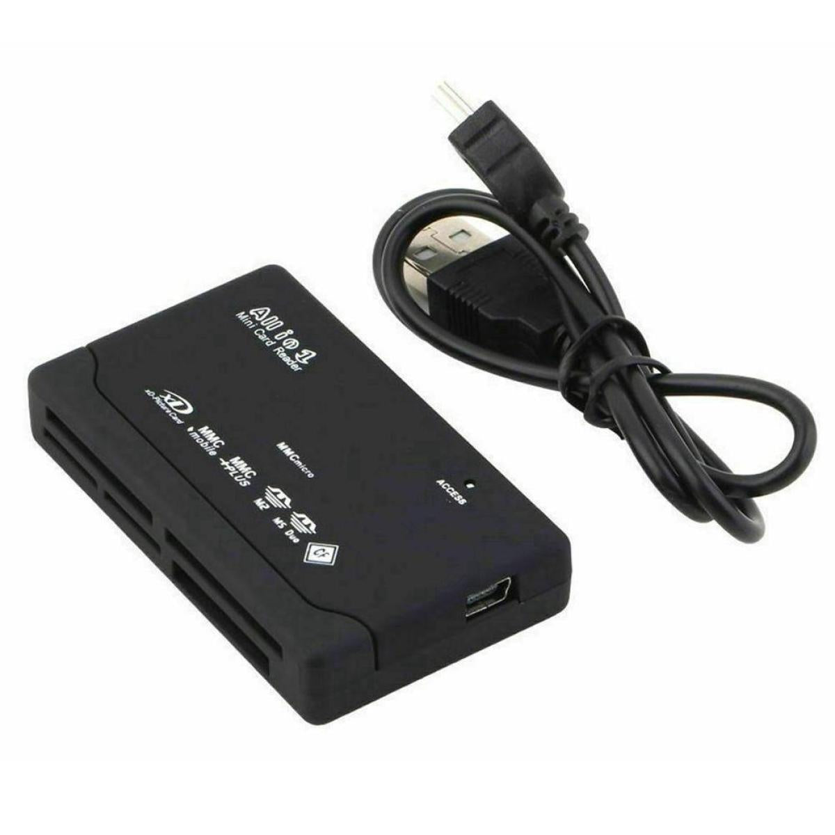 All-in-One USB 2.0 Card Reader (SD / microSD / M2 / XD / CF)