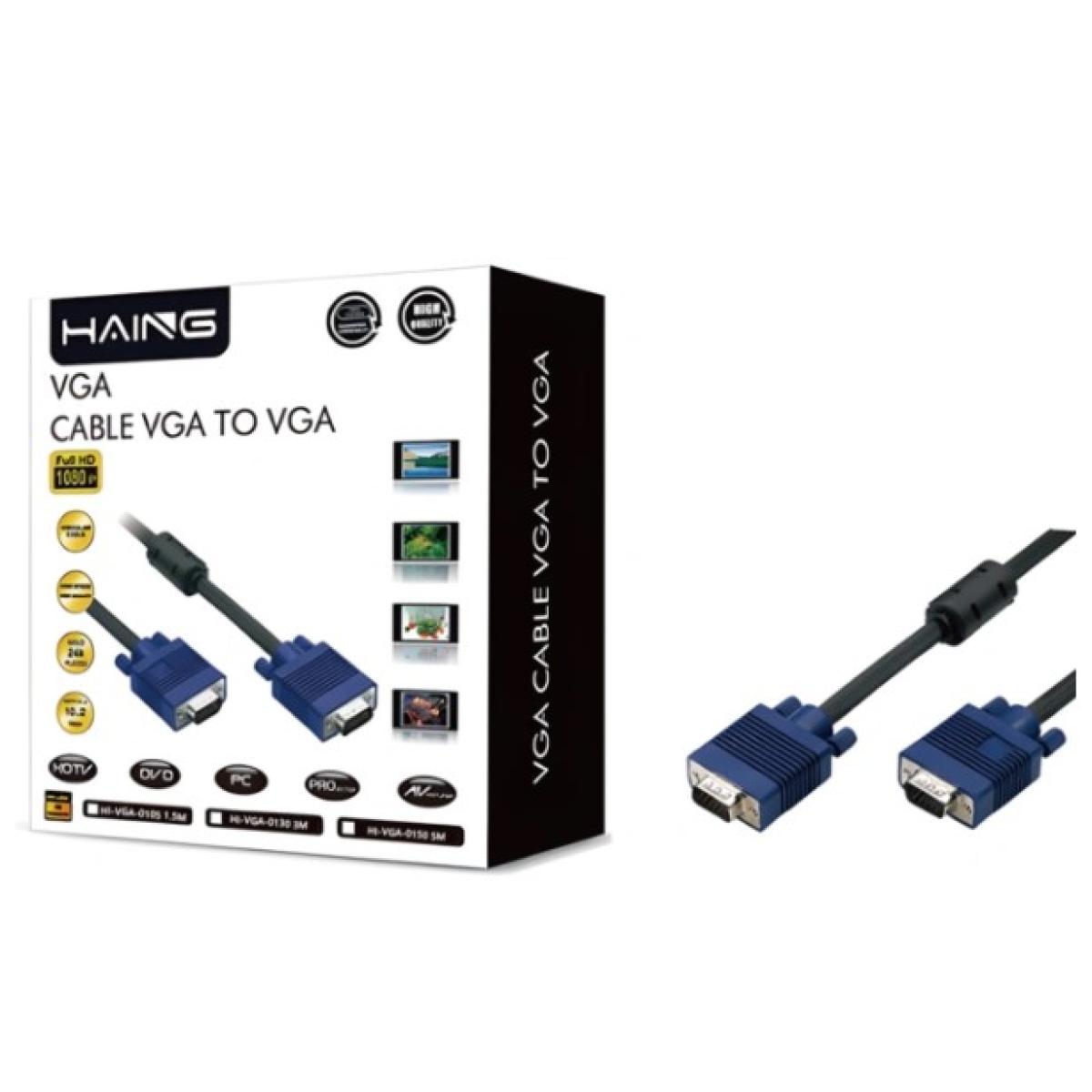 Haing VGA 1.5M Cable Haing VGA 1.5M Cable