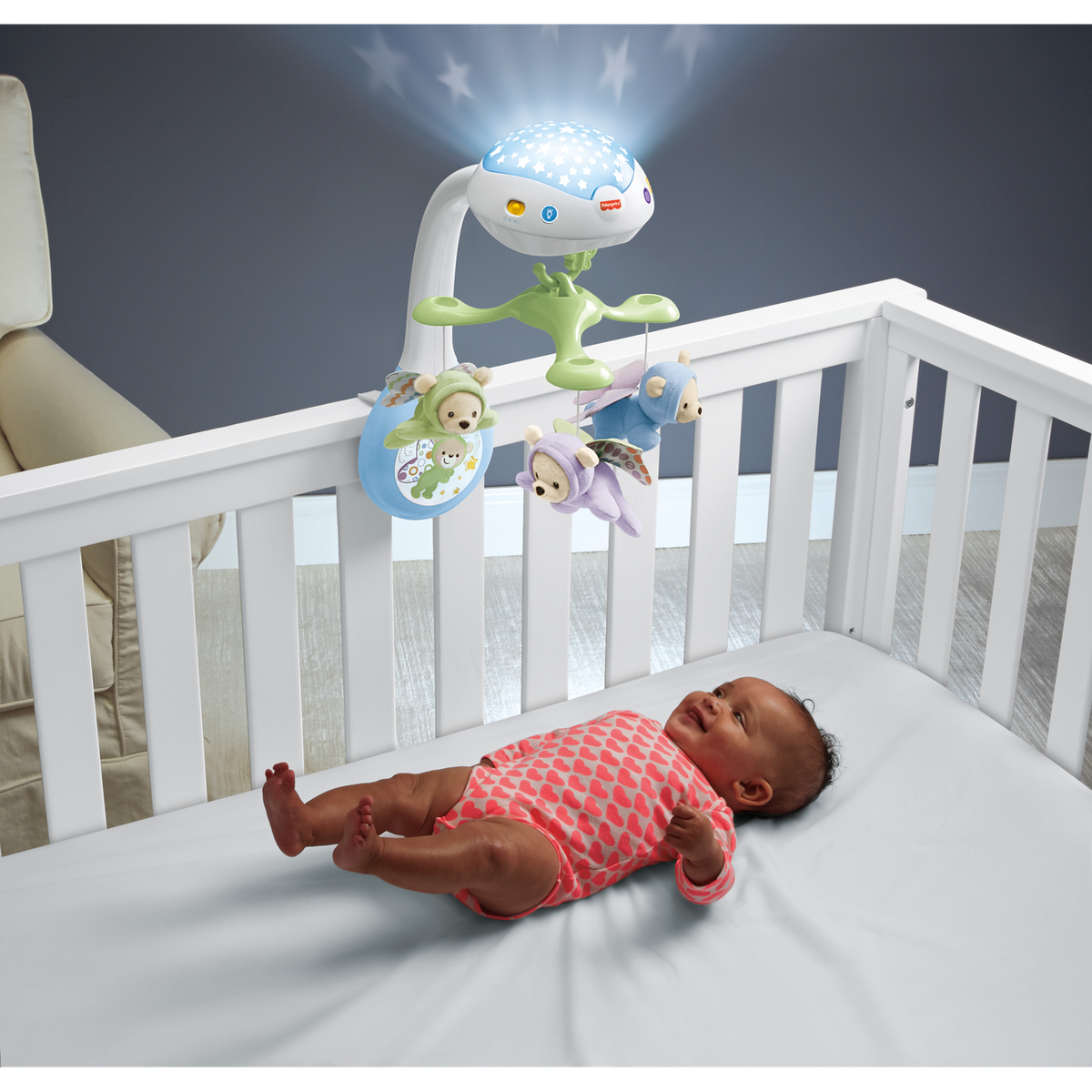 Fisher-Price Butterfly Dreams 3-in-1 Projection Mobile