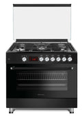 Conti Gas Cooker, 90cm, 5 Burners, Cast Iron – CGC 964 FFC BK