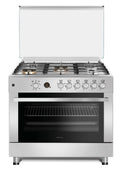 Conti 90cm Gas Cooker, 5 Burners, 119L Oven, Cast Iron, Stainless Steel – CGC 966 FFC IX