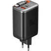 شاحن Mcdodo CH-4100 GaN بقدرة 67 واط مع كابل قابل للسحب وشاشة عرض 
