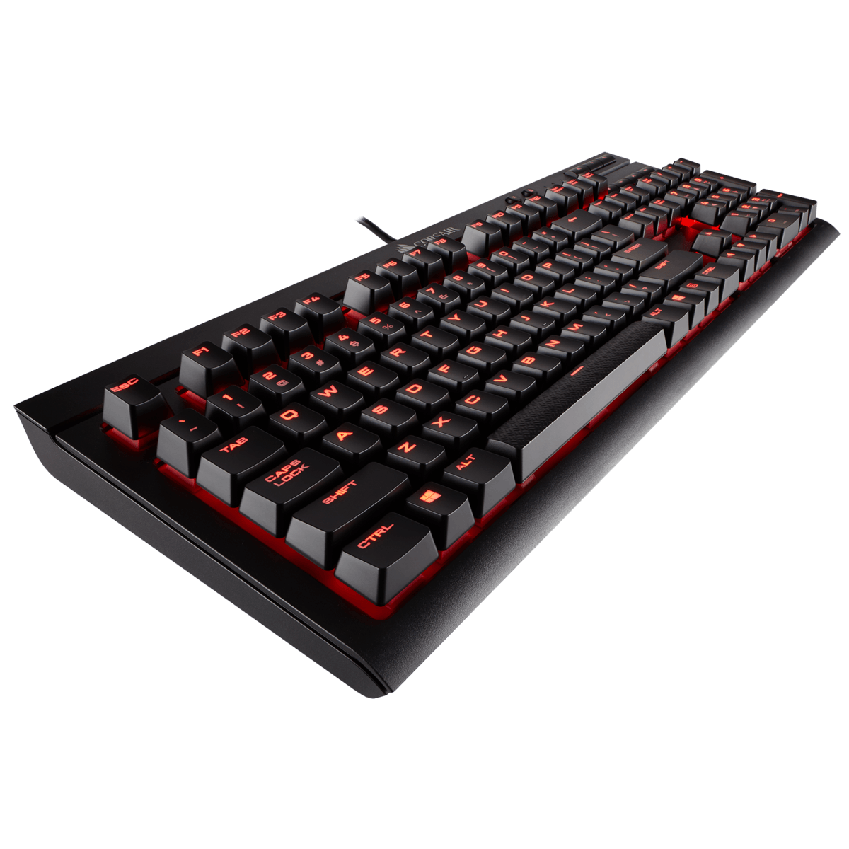 Corsair K68 Mechanical Gaming Keyboard Red LED CHERRY® MX Red Switch w/ Wrist Rest