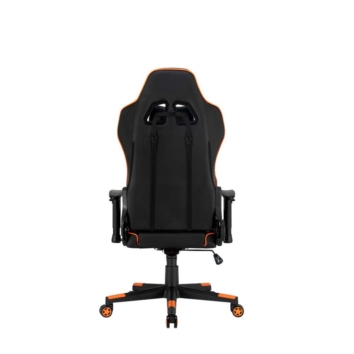 Meetion 180° Adjustable Black & Orange Backrest E-Sport Gaming Chair