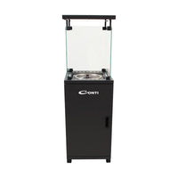 Conti Patio Gas Heater, Black Matt – CH 27080 BK