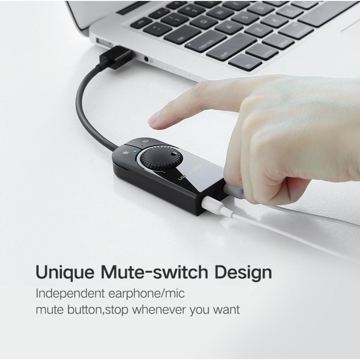 UGREEN CM129 USB External Stereo Sound Adapter UGREEN CM129 USB External Stereo Sound Adapter