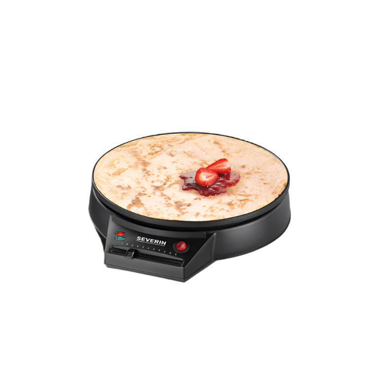 Severin 1000W Crêpe Maker - Non-Stick Surface