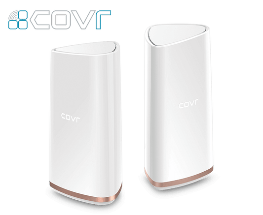 غطاء DLINK الذكي AC2200 ثلاثي النطاق لشبكة WiFi المنزلية بالكامل