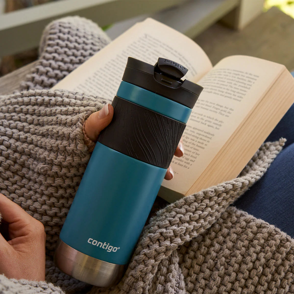 Contigo Snapseal Byron 2.0 Vacuum Insulated Stainless Steel Travel Mug 590 ml - Juniper