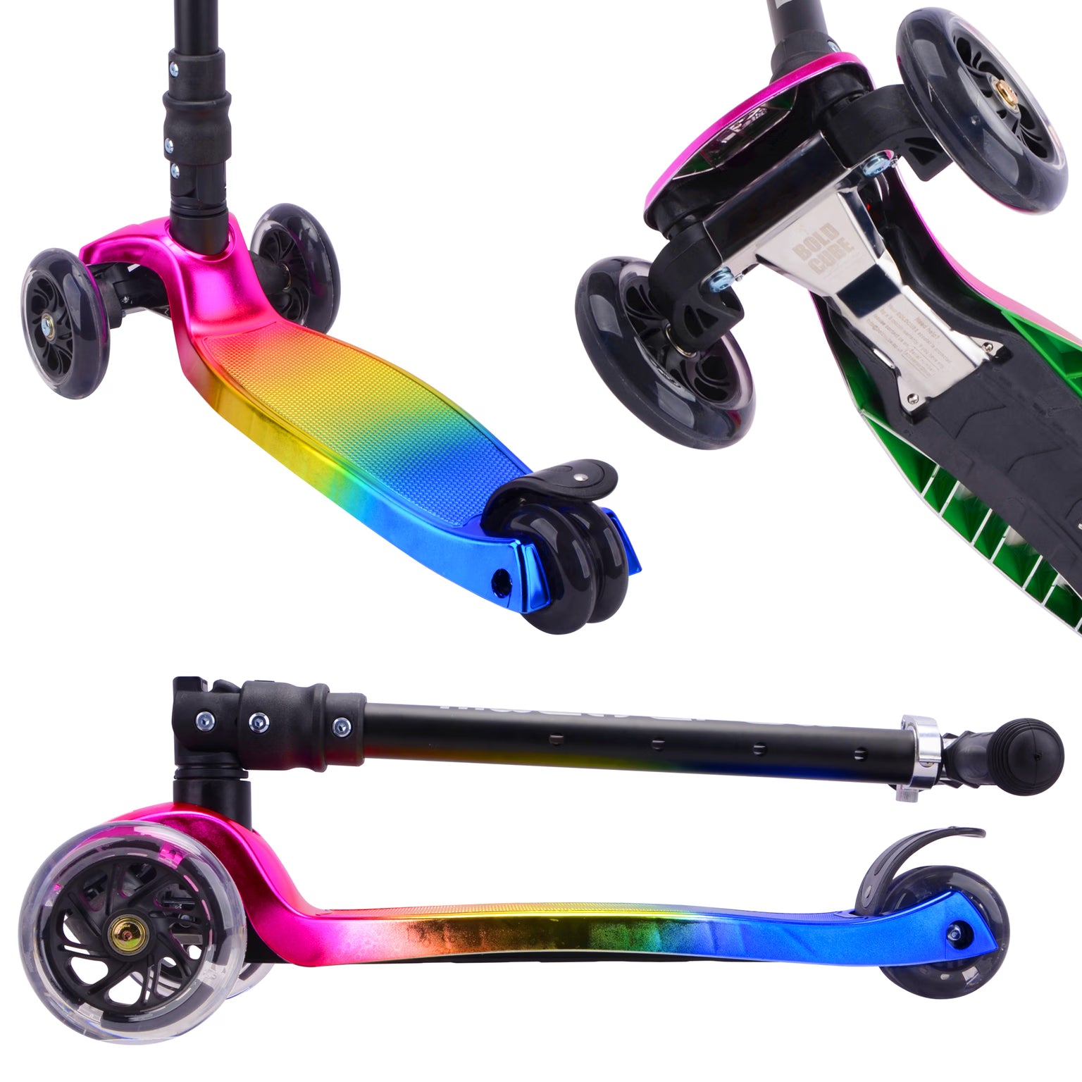 Boldcube – Big 3 Wheel Scooter for Kids 5-10 | Candyfloss Boldcube – Big 3 Wheel Scooter for Kids 5-10 | Candyfloss