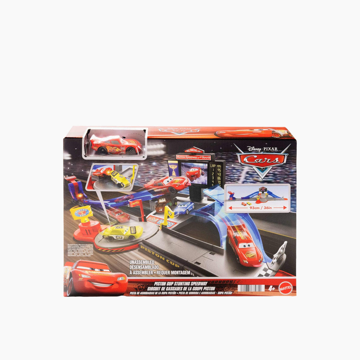 Mattel Cars Piston Cup Stunt Trackset