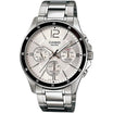 Casio Elegant Multifunction Silver St.Steel Silver Dial for Men