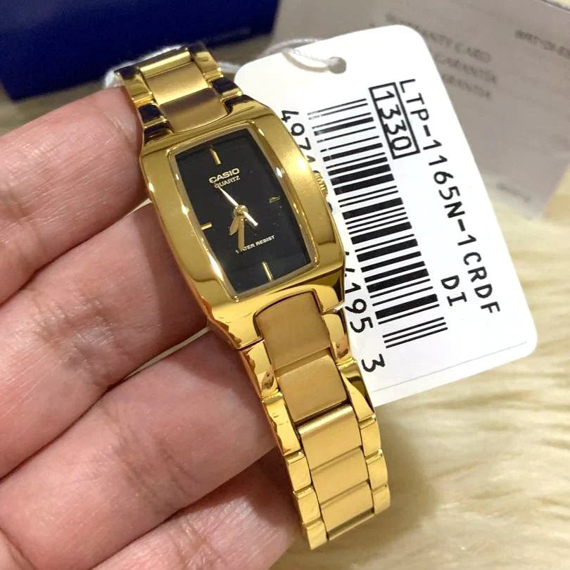 Casio Vintage LTP-1165N-1C Gold Plated Watch for Women