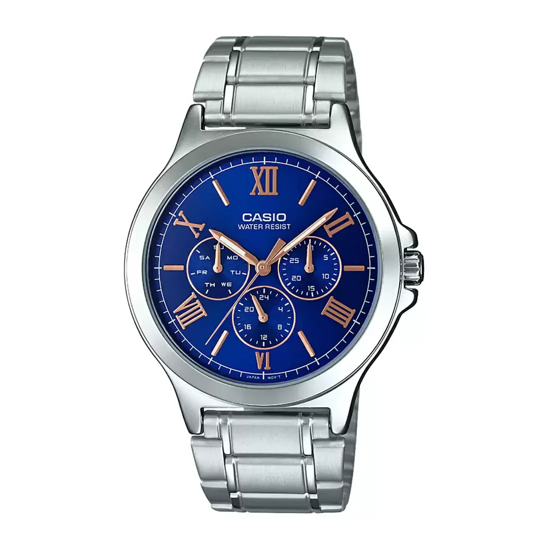 Casio MTP-V300D-2A Metal Band Men Watch