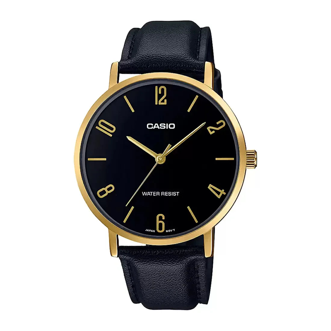 Casio, MTP-VT01GL-1B2UDF, Men's Watch - Black