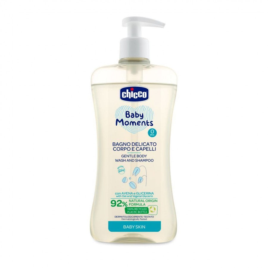 Chicco BM Baby Wash & Shampoo Gentle & Hydrating 500ml Chicco BM Baby Wash & Shampoo Gentle & Hydrating 500ml
