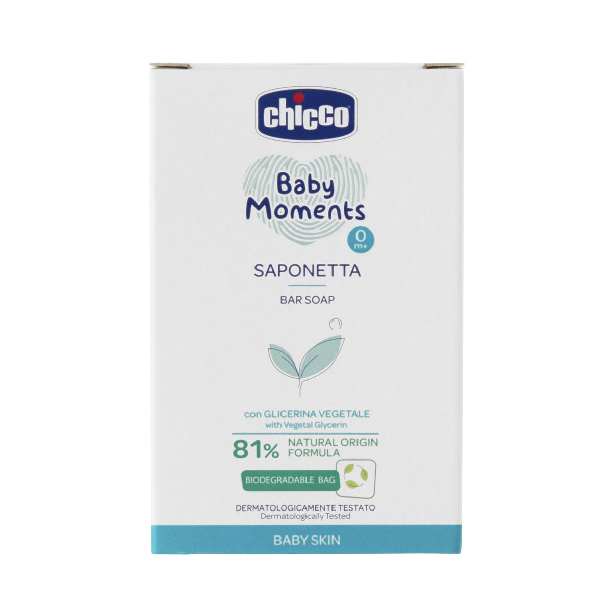 Chicco BM Bar Soap Natural Hydration Safe Formula 100g