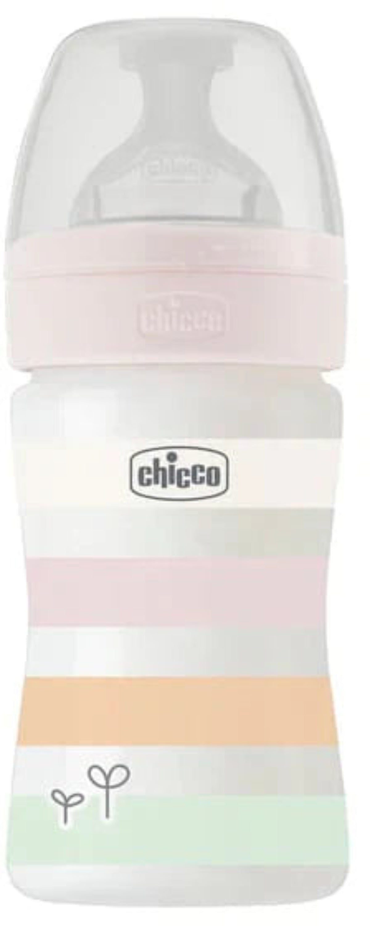 Chicco BOTTLE WB PP GIRL 150 SLOW SIL Safe & Anti-Colic - White Chicco BOTTLE WB PP GIRL 150 SLOW SIL Safe & Anti-Colic - White