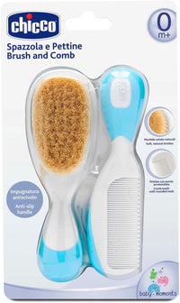 Chicco Baby Brush & Comb Set Soft & Safe
