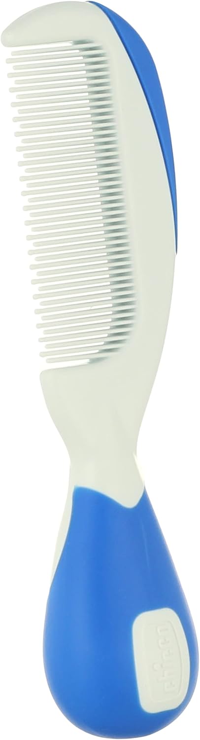 Chicco Baby Brush & Comb Set Soft & Safe for Delicate Scalp Chicco Baby Brush & Comb Set Soft & Safe for Delicate Scalp