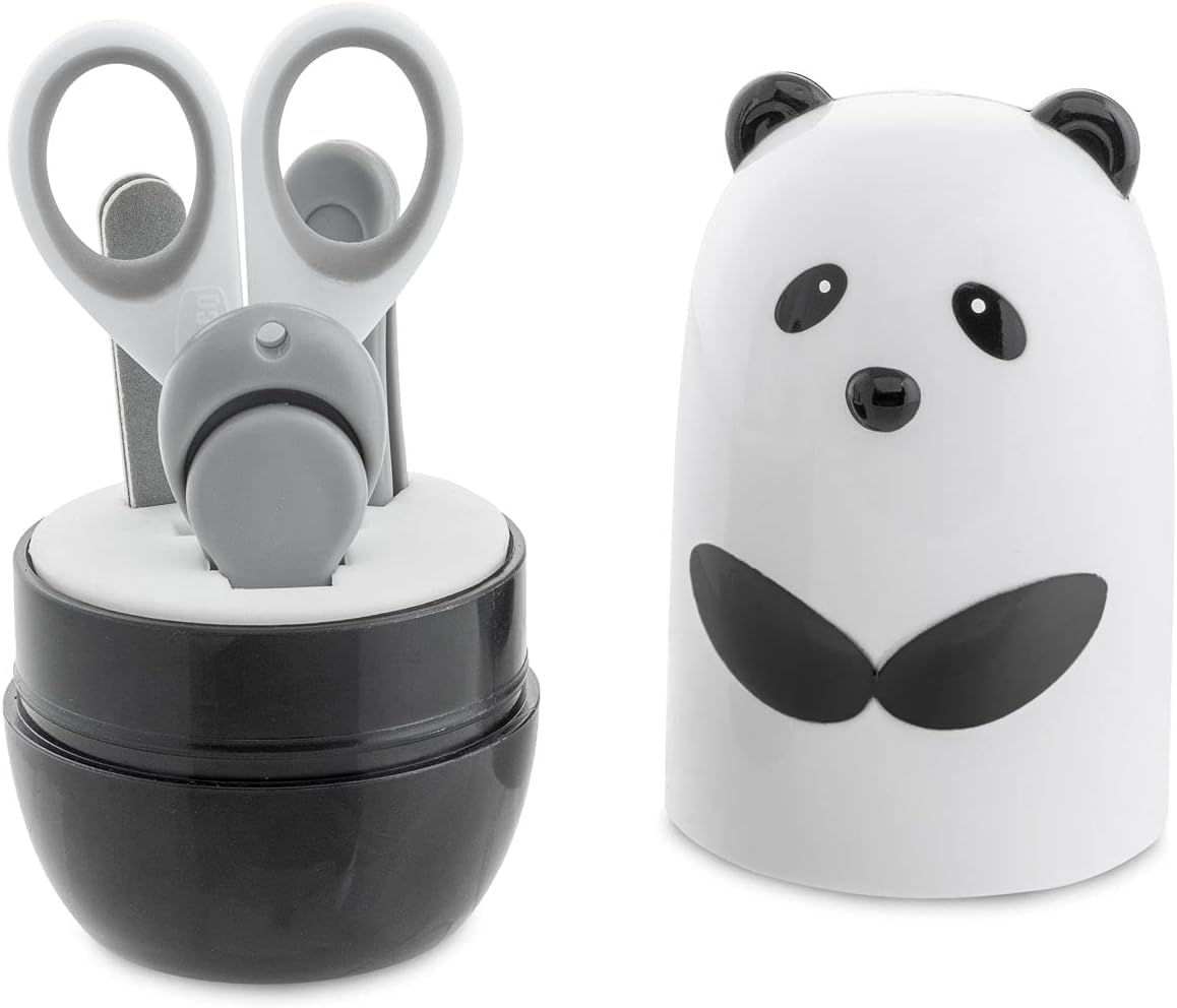 Chicco Baby Manicure Set Panda Design Safe & Gentle Chicco Baby Manicure Set Panda Design Safe & Gentle