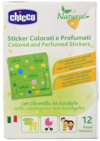 Chicco Colored & Perfumed Stickers Citronella Protection 12pcs