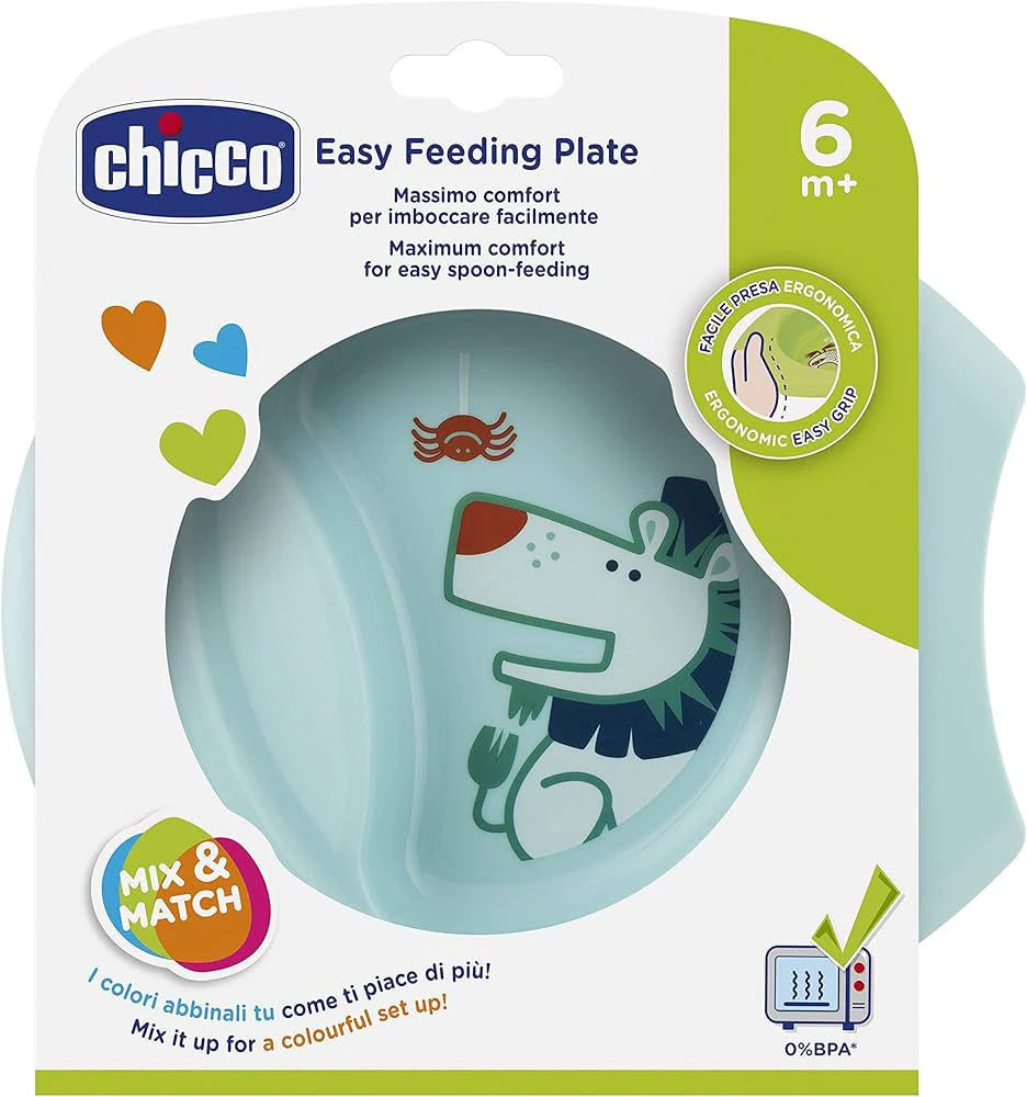 Chicco Easy Feeding Bowl 6M+ Boy Safe & Practical Design Chicco Easy Feeding Bowl 6M+ Boy Safe & Practical Design