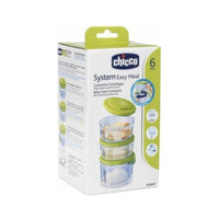 Chicco Food Containers System 6M+ Airtight Baby Food Storage