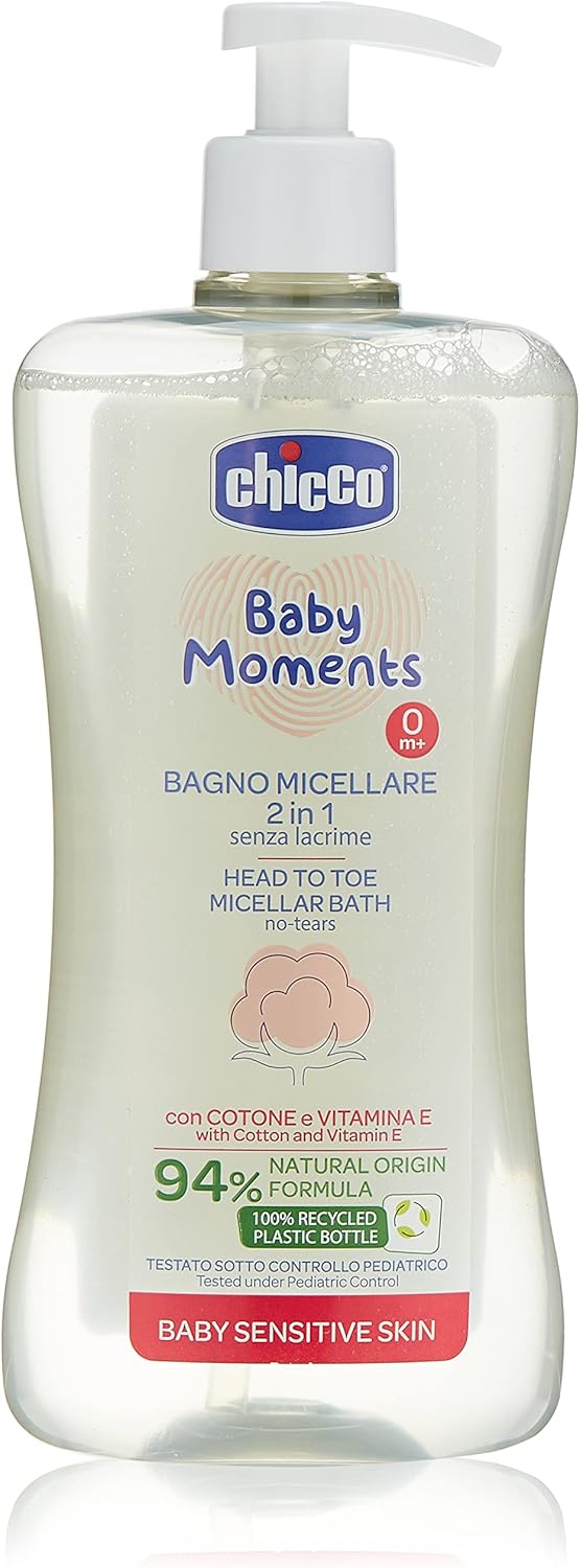 Chicco Micellar Bath Gentle & Hydrating 500ml Chicco Micellar Bath Gentle & Hydrating 500ml