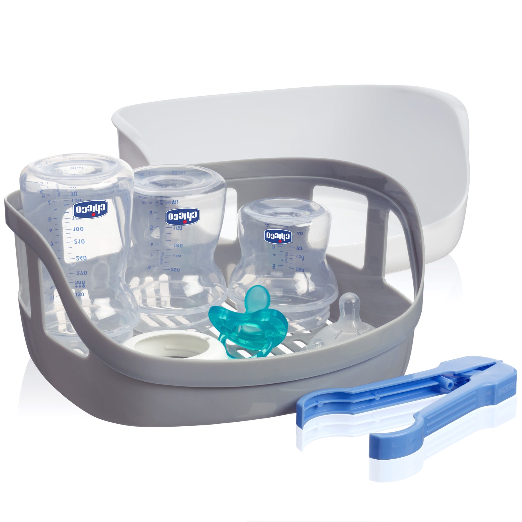 Chicco Microwave Steam Sterilizer Fast & Chemical-Free Sanitization Chicco Microwave Steam Sterilizer Fast & Chemical-Free Sanitization