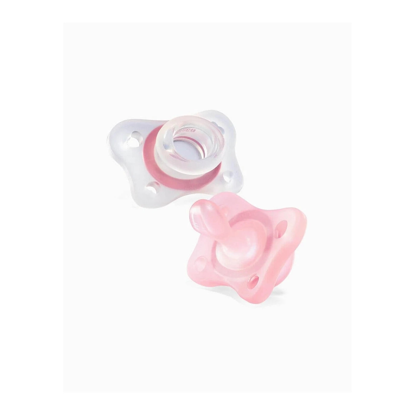 Chicco Mini Soft Girl 2-6M 2PCS C Lightweight Pacifier - Pink