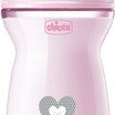 Chicco Natural Feeling Bottle 330ml Fast Flow 6M+ - Pink