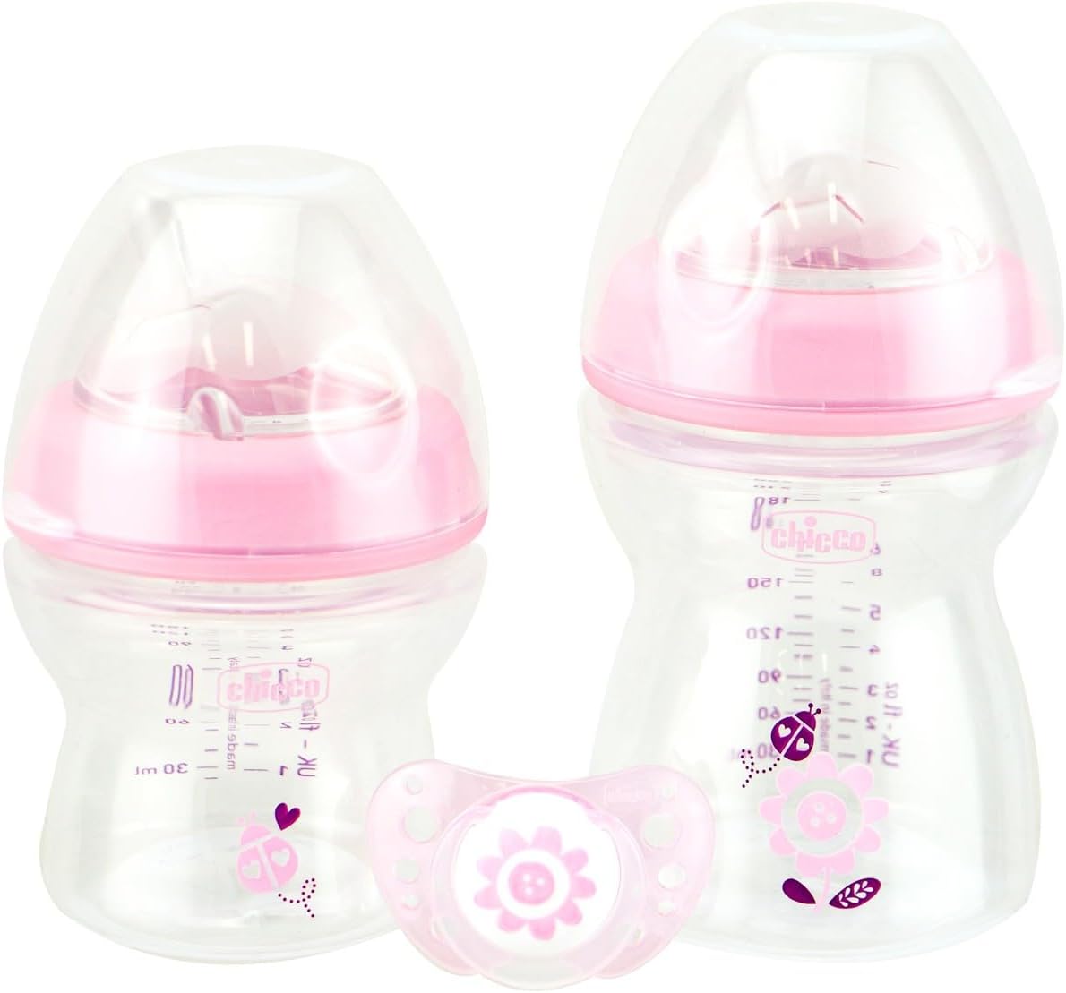 Chicco Natural Feeling Gift Set baby girls Feeding Kit 