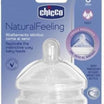Chicco Natural Feeling Teat Fast Flow Soft Silicone 6m+