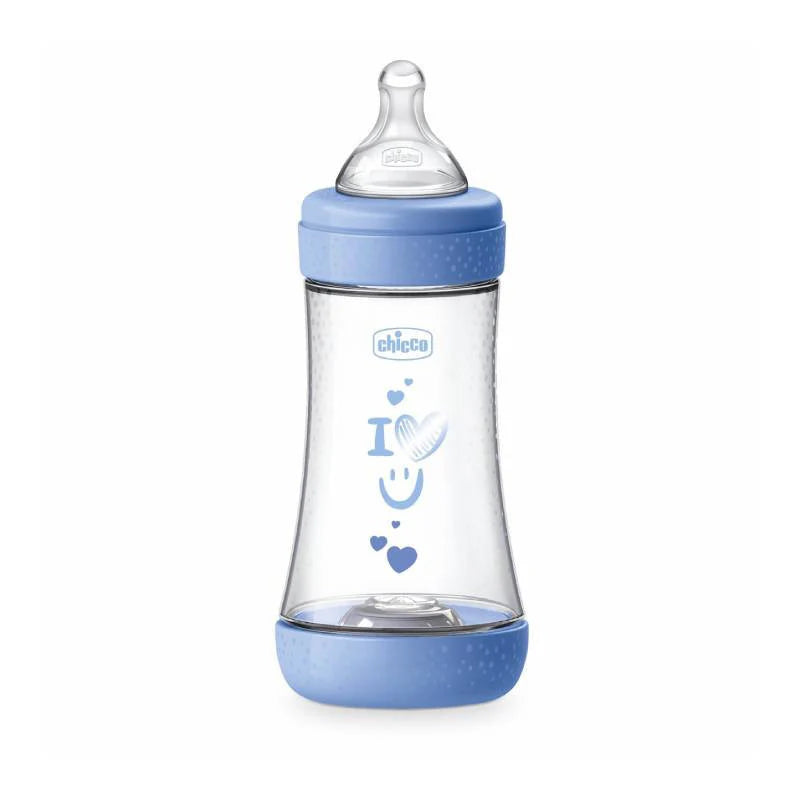 Chicco P5 PP BOY Bottle 240ml Medium Flow 2023 C Anti-Colic - Blue