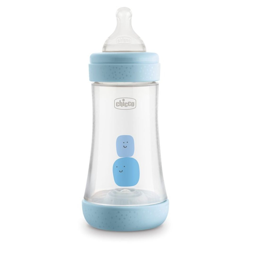Chicco P5 PP Boy Bottle 240ml Anti-Colic Medium Flow CL2