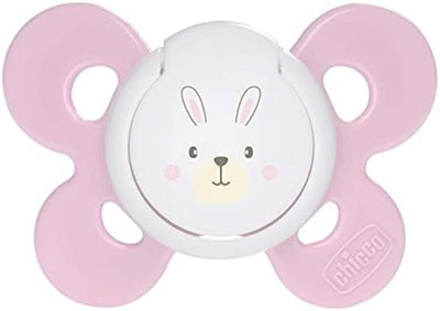 Chicco Physio Comfort 0-6M 1PC Soft & Orthodontic Soother - Pink
