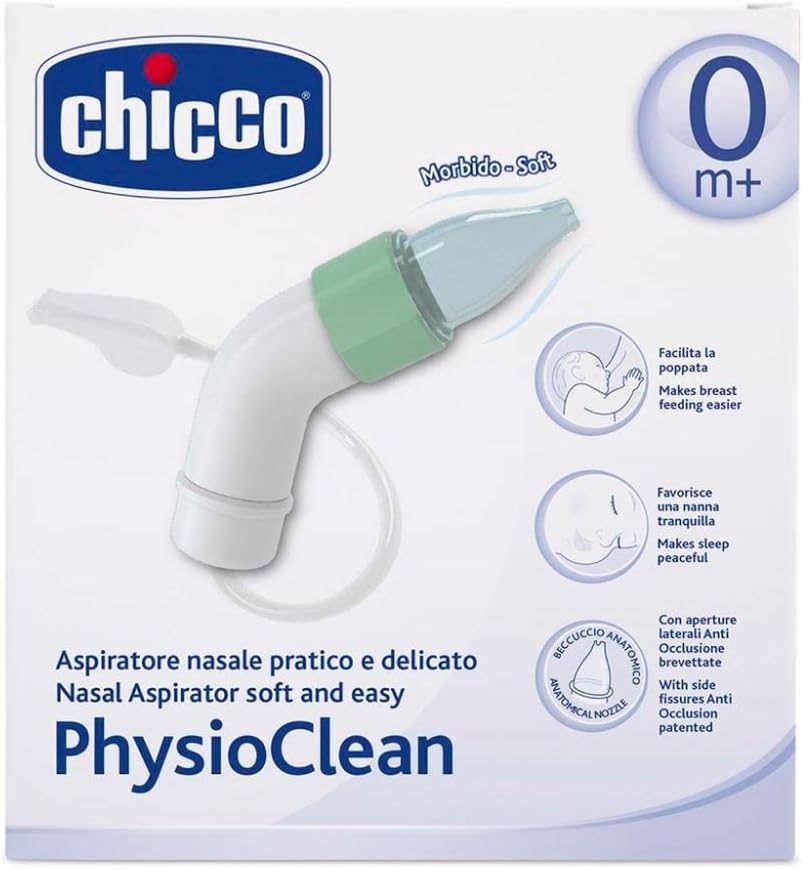 Chicco Physioclean Nasal Aspirator Gentle & Effective