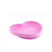 Chicco Silicone Heart Plate 9M+ Non-Slip & Safe - Pink