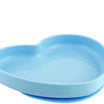 Chicco Silicone Heart Plate 9M+ Non-Slip & Safe - Teal