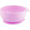 Chicco Silicone Suction Bowl 6M+ Safe & Stable - Pink