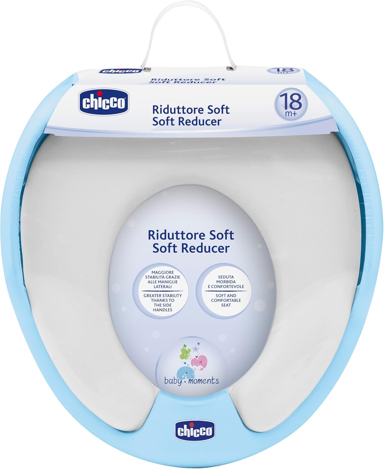 Chicco Soft Toilet Trainer Comfortable & Safe for Kids Chicco Soft Toilet Trainer Comfortable & Safe for Kids
