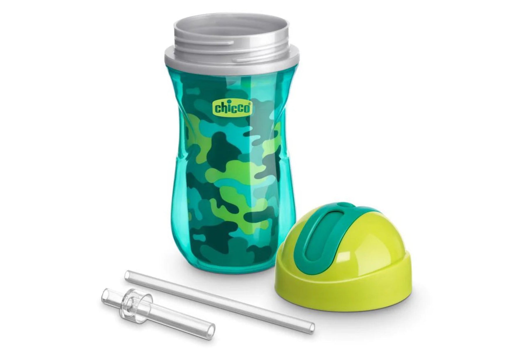 Chicco Sport Cup 14M+ NEUTRAL PACK1 Leak-Proof - Green Chicco Sport Cup 14M+ NEUTRAL PACK1 Leak-Proof - Green