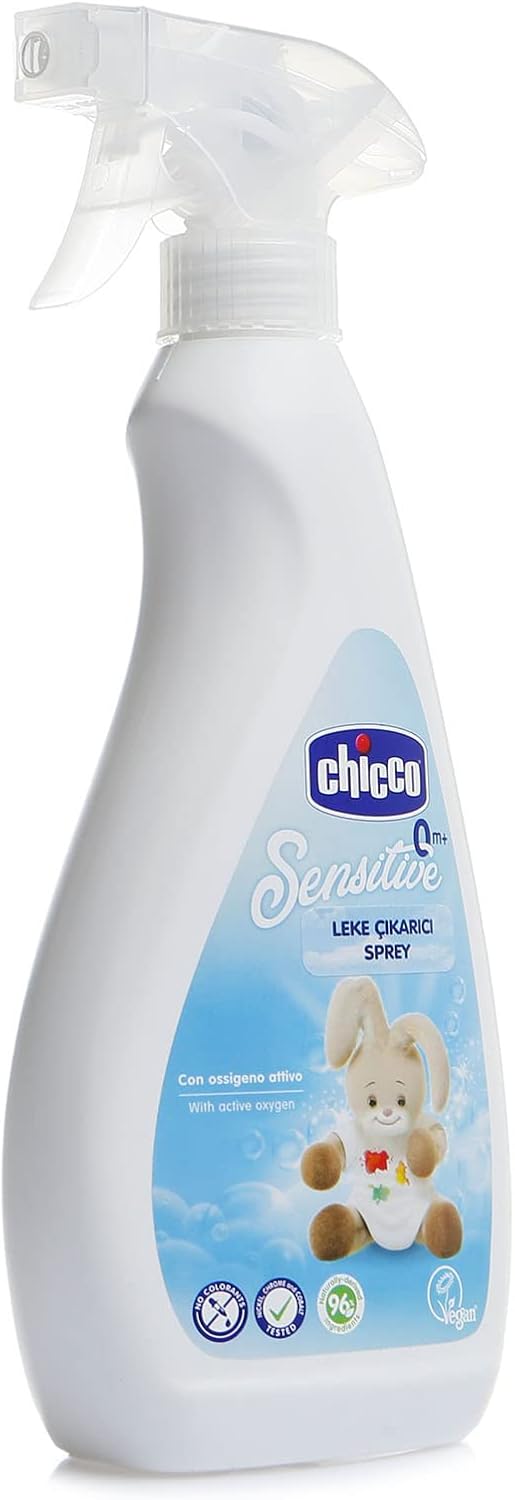 Chicco Stain Remover Spray Powerful & Natural 500ml Chicco Stain Remover Spray Powerful & Natural 500ml