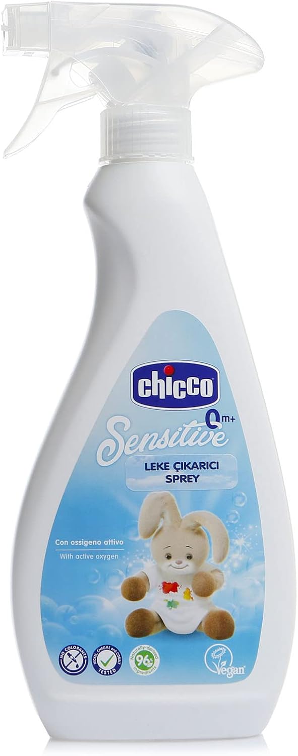 Chicco Stain Remover Spray Powerful & Natural 500ml Chicco Stain Remover Spray Powerful & Natural 500ml