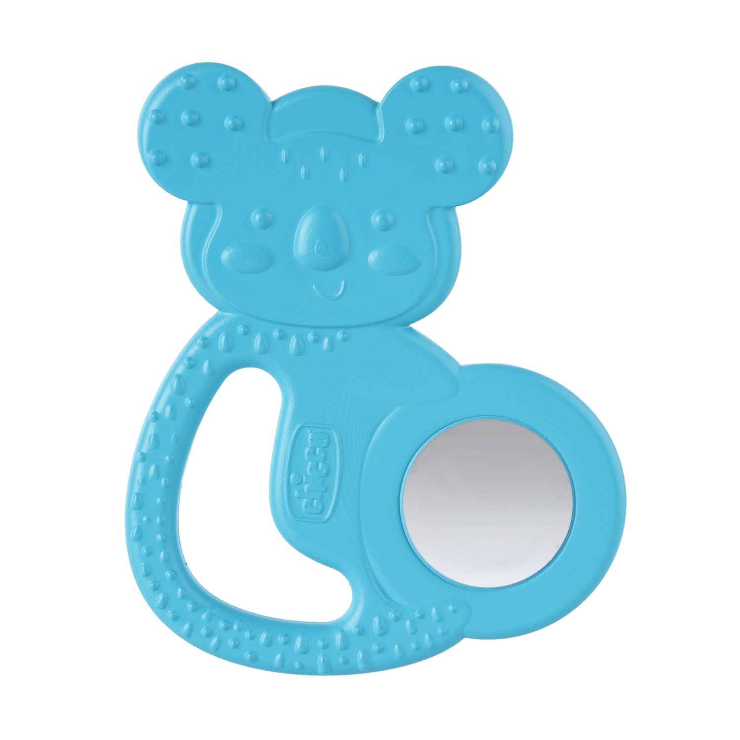 Chicco Stainless Steel Teether 4M+ Cooling Relief for Boy - Blue Chicco Stainless Steel Teether 4M+ Cooling Relief for Boy - Blue