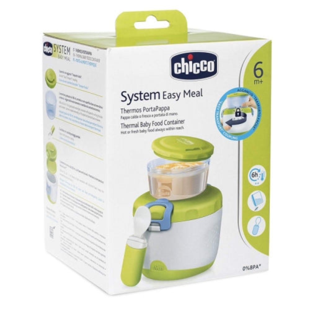 Chicco Thermal Food Container 6M+ Keeps Food Warm or Cold Chicco Thermal Food Container 6M+ Keeps Food Warm or Cold
