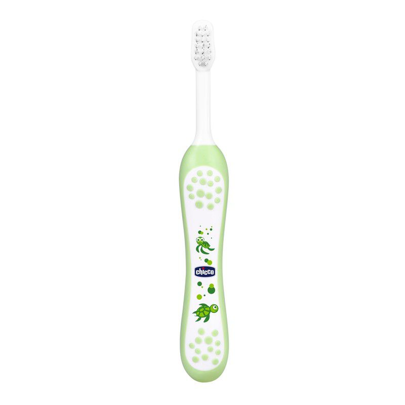 Chicco Toothbrush 6-36M Soft & Gentle Cleaning - Green 